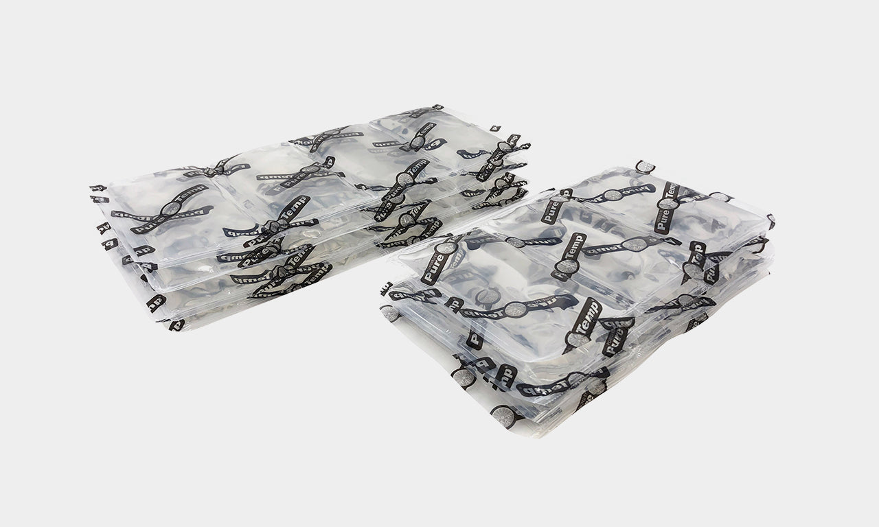 High-Visibility Cooling Vest with Set of 8 Cool Packs - Maintains 59 Degrees for up to 2.5 Hours