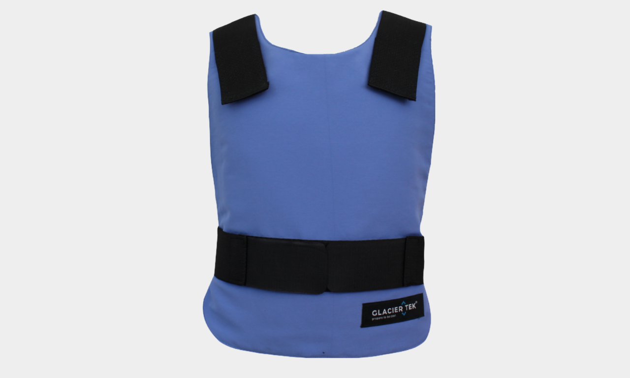 Children's Cooling Vest with Set of 4 Cool Packs - Maintains 59 Degrees for up to 2.5 Hours
