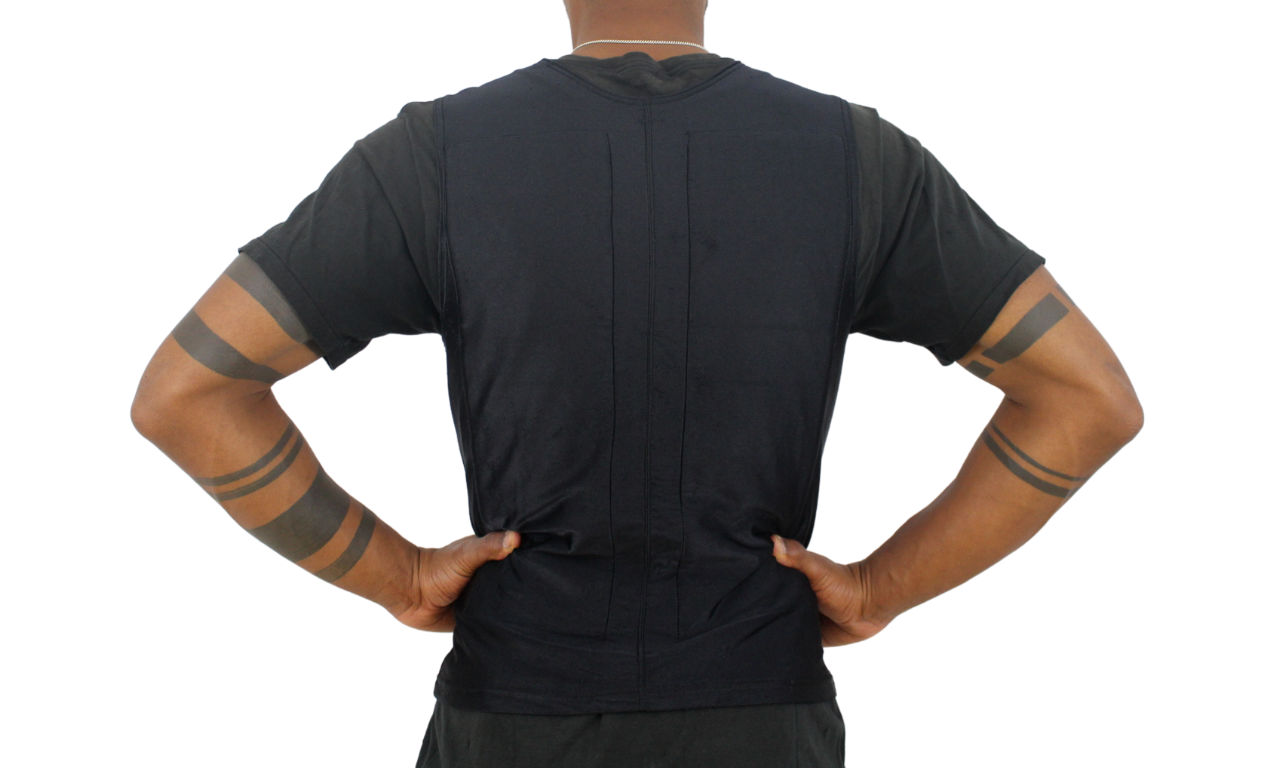 Flex Cool Vest, includes set of 12 Cooling Packs - Recharges in 30 minutes, Maintains 59 degrees for up to 2.5 Hours