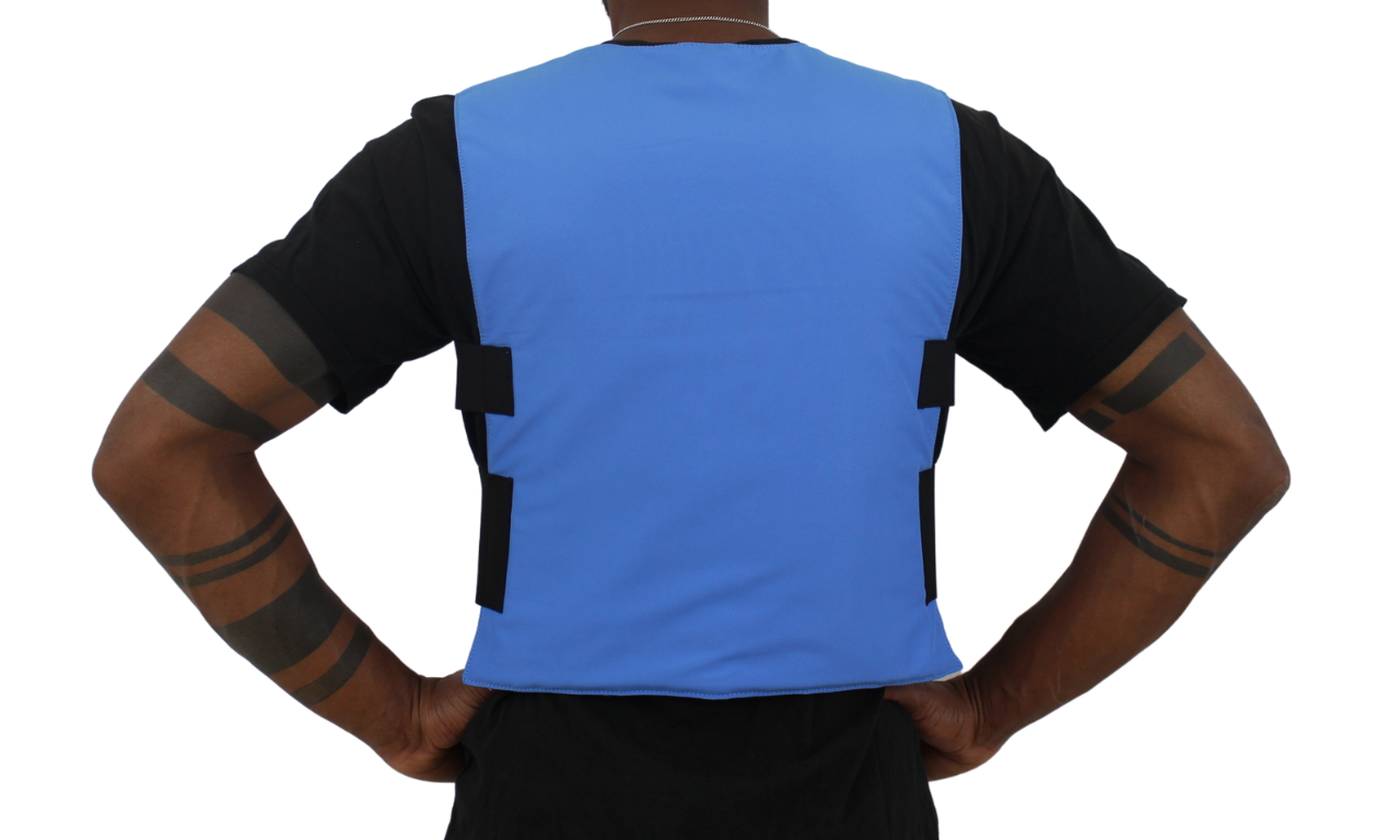 Sports Cool Vest with a Set of 8 Cooling Packs - Maintains 59 Degrees for up to 2.5 Hours