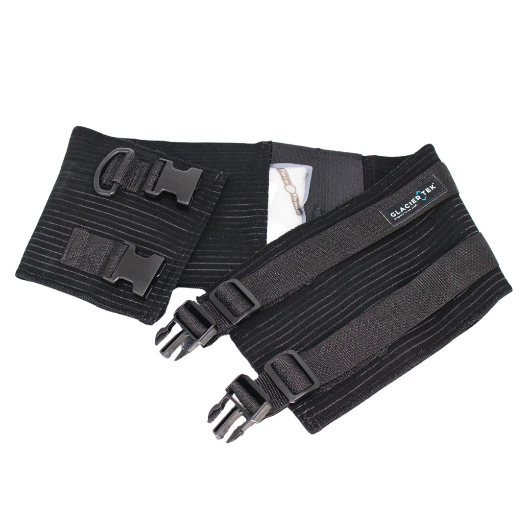 Glacier Tek Cooling Belt - Includes Standard and Booster Cool Packs