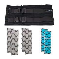 Glacier Tek Cooling Belt - Includes Standard and Booster Cool Packs