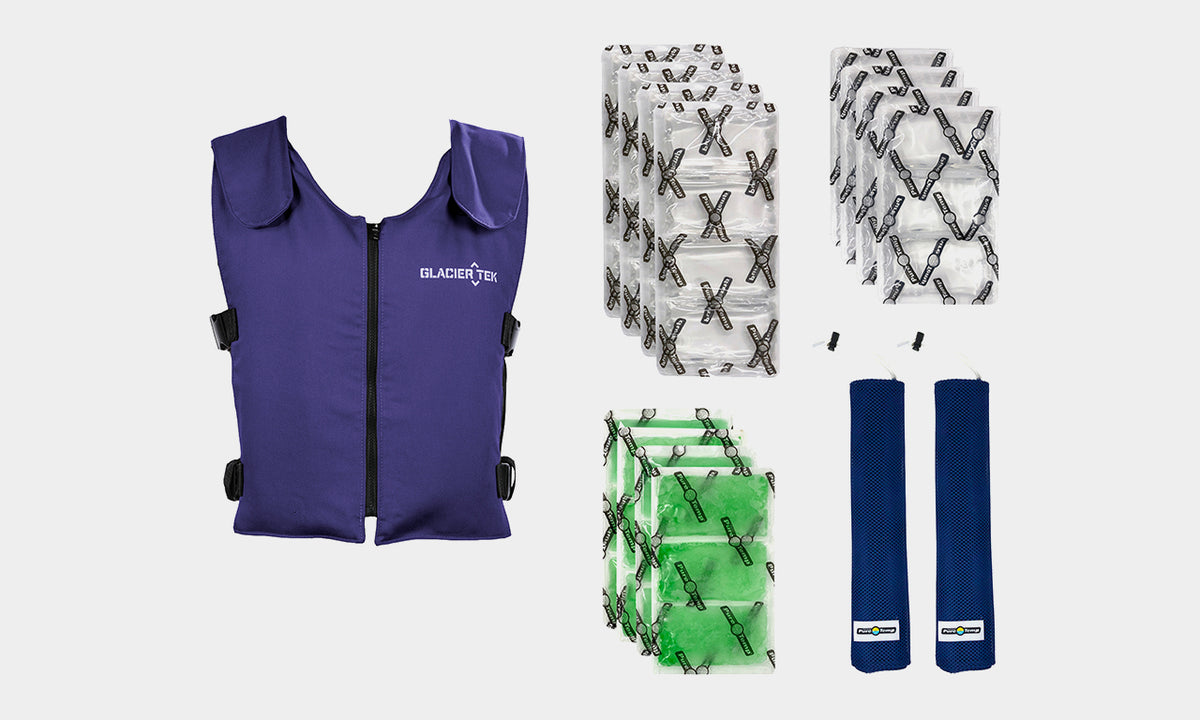 Banox® Cooling Vest Set Bundle & Booster | Glacier Tek