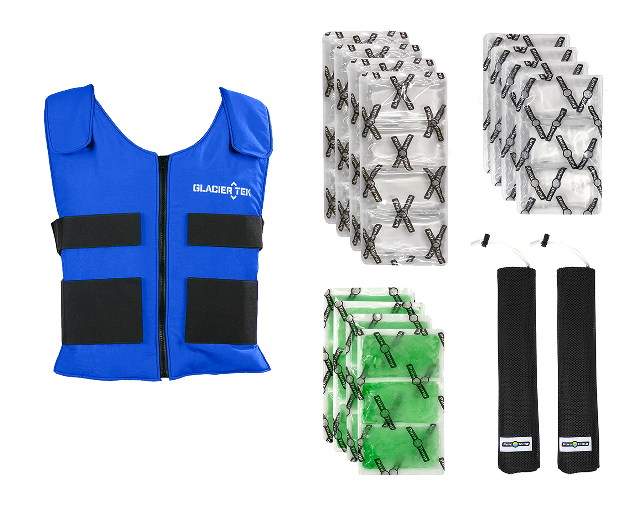 Banox® Cooling Vest Set Bundle & Booster | Glacier Tek Banox® Cooling Vest Set Bundle & Booster | Glacier Tek